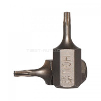 Біта Torx з отвором 10 мм T10H, L=30 мм FORCE 1773010 Біта Torx з отвором 10 мм T10H, L=30 мм FORCE 1773010