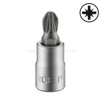 Головка-біта 1/4" хрестова РZ.2 L=32 мм FORCE 322322 Головка-біта 1/4" хрестова РZ.2 L=32 мм FORCE 322322