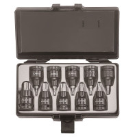 Набір головок-біт 1/2" Torx ударних 10 пр. (T20-T70) FORCE 4108 Набір головок-біт 1/2" Torx ударних 10 пр. (T20-T70) FORCE 4108