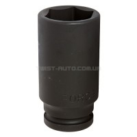 Головка 3/4" шестигранна ударна, глибока 37 мм, L=100 мм FORCE 46510037 Головка 3/4" шестигранна ударна, глибока 37 мм, L=100 мм FORCE 46510037