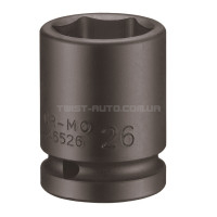 Головка 3/4" шестигранна ударна 27 мм, L=54 мм FORCE 46527