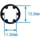 Головка RIBE 1/2" M10S 4701 JTC