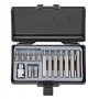 Набір біт 1/2" Torx 10 мм 15 пр. (Т20-Т55) FORCE 4156 Набір біт 1/2" Torx 10 мм 15 пр. (Т20-Т55) FORCE 4156