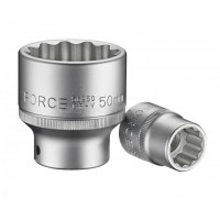 Головка 3/4" дванадцятигранна 27 мм, L=52 мм FORCE 56927 Головка 3/4" дванадцятигранна 27 мм, L=52 мм FORCE 56927