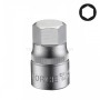 Головка-бита 1/2" шестигранная (HEX) цельная 14 мм, L=40 мм FORCE 34414 Головка-бита 1/2" шестигранная (HEX) цельная 14 мм, L=40 мм FORCE 34414
