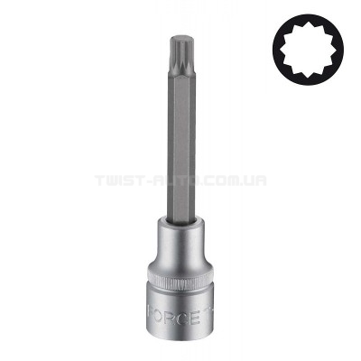 Головка-біта 1/2" Spline М5, L=100 мм FORCE 34810005