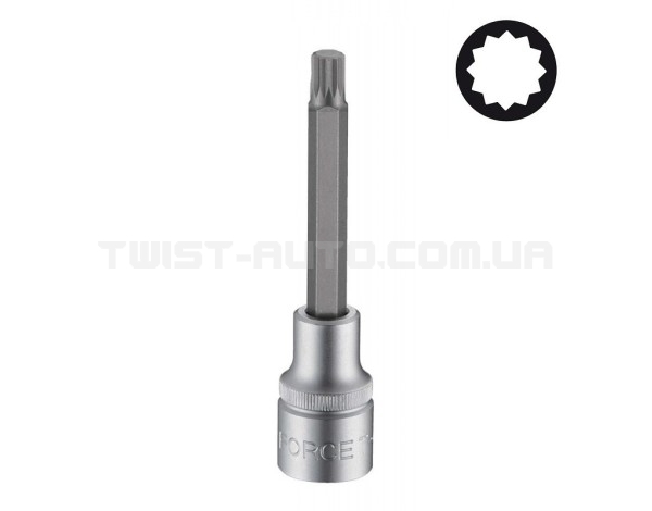 Головка-біта 1/2" Spline М5, L=100 мм FORCE 34810005