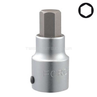 Головка з насадкою HEX 17мм 3/4" довжина 80мм FORCE 36408017 Головка з насадкою HEX 17мм 3/4" довжина 80мм FORCE 36408017