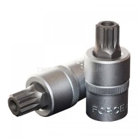 Головка-бита 1/2" Spline с отверстием М14, L=55 мм FORCE 34805514T Головка-бита 1/2" Spline с отверстием М14, L=55 мм FORCE 34805514T