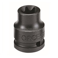 Головка 1/2" Е-профіль (Torx) ударна Е06, L=38 мм FORCE 44606