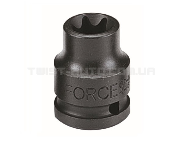 Головка 1/2" Е-профіль (Torx) ударна Е22, L=38 мм FORCE 44622