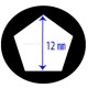 Головка пятигранная для ТНВД NISSAN 1/2" 12мм 4919 JTC