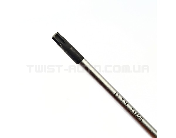 Викрутка TORX Т25 х 100мм.(повна довжина 230мм) FORCE 71625