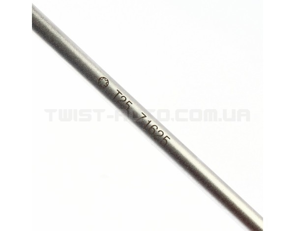 Викрутка TORX Т25 х 100мм.(повна довжина 230мм) FORCE 71625