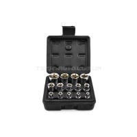 Набор головок TORX 1/4"-1/2" E4-E24 14 единиц GEKO G13566 Набор головок TORX 1/4"-1/2" E4-E24 14 единиц GEKO G13566