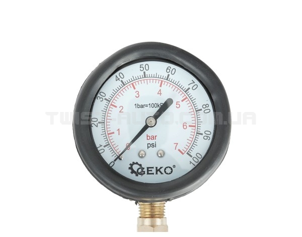 Тестер давления и вакуума топлива универсальный Geko G02501