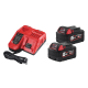 Энергокомплект M18 NRG-502 (ЗУ M12-18FC+2акк.Х5А В5) + подарок аккумулятор M12 B2 MILWAUKEE 4933459217 Энергокомплект M18 NRG-502 (ЗУ M12-18FC+2акк.Х5А В5) + подарок аккумулятор M12 B2 MILWAUKEE 4933459217