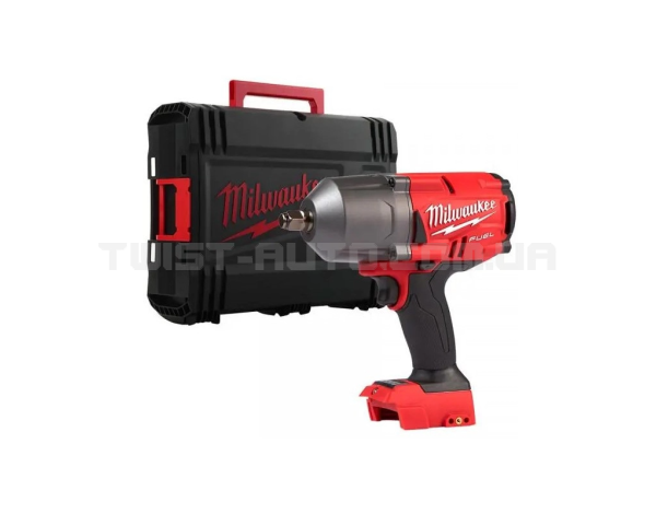 Гайковерт аккумуляторный бесщёточный MILWAUKEE 1/2" (1491 Нм) M18 FHIWP12-0X, с пином(каркас, кейс) 4933459692