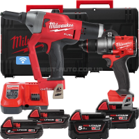 Набор из 2 инструментов аккумуляторных бесщеточных M18 FPP2G3-524X EU FUEL MILWAUKEE 4933492529 Набор из 2 инструментов аккумуляторных бесщеточных M18 FPP2G3-524X EU FUEL MILWAUKEE 4933492529