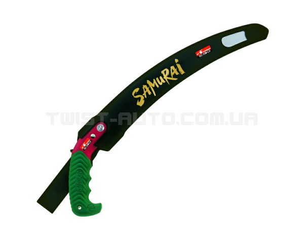 Пила с изогнутым полотном в чехле, с поясным креплением (L=330 мм/4 мм) Samurai GC-330-LH (Япония) Пила с изогнутым полотном в чехле, с поясным креплением (L=330 мм/4 мм) Samurai GC-330-LH (Япония)