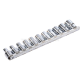 Набор головок 1/2" 11ед. на планке TOPTUL GAAQ1601U-12