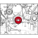 Комплект для установки сальника коленвала 3.0 4v 4.0 4v VAG T40048A 6973 JTC Комплект для установки сальника коленвала 3.0 4v 4.0 4v VAG T40048A 6973 JTC