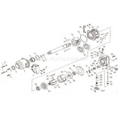 Пружина для пневмогайковерта 1" (5223 JTC) 5223-28 JTC