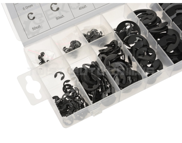 Комплект кілець E-clip Seeger Geko G02914 Комплект кілець E-clip Seeger Geko G02914