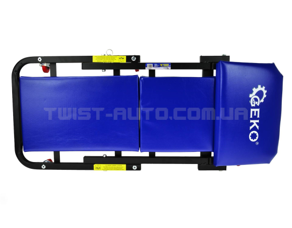 Лежак-стул для автослюсаря підкатний 2в1 GEKO G02098