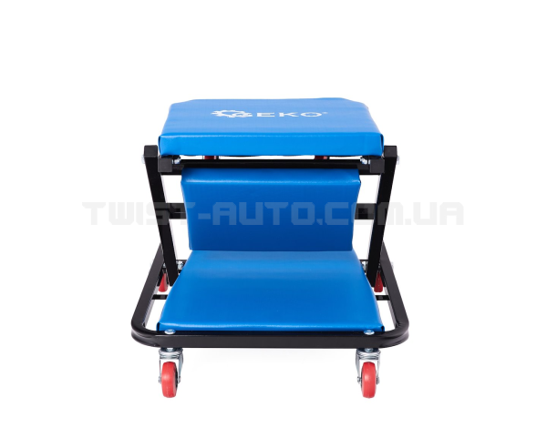 Лежак-стул для автослюсаря підкатний 2в1 Geko G02106