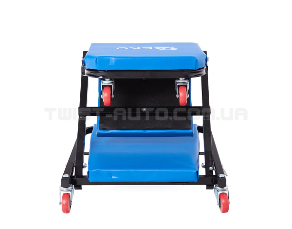 Лежак-стул для автослюсаря підкатний 2в1 Geko G02106