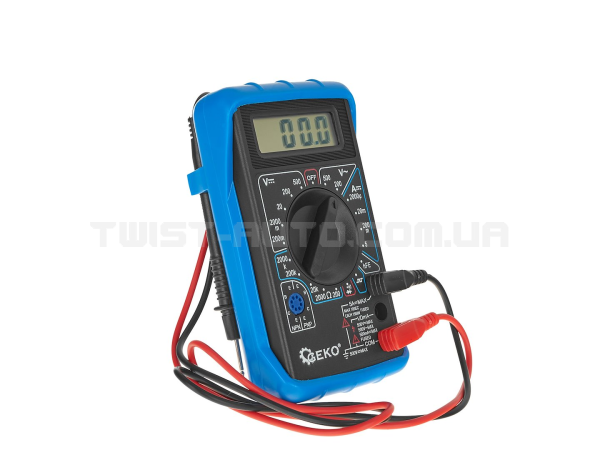 Цифровий мультиметр з зумером Geko G30823 Цифровий мультиметр з зумером Geko G30823