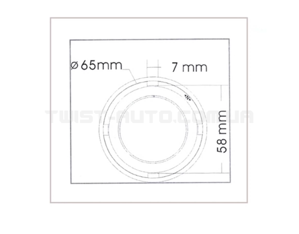 Спеціальний ключ 3/4" для 8-ступінчастої КПП (Scania) HCB AUTO TOOLS HCB C1090