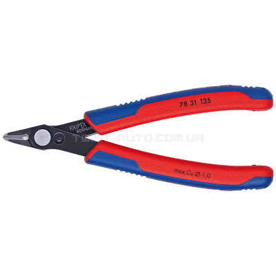 Кусачки прецизионные для самых тонких работ по резанию Electronic Super Knips® Knipex, 125 мм KNIPEX 78 31 125