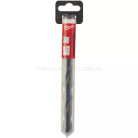 Свердло по металу HSS-R DIN 338, Ø13,5х160х108 мм (з проточеним хвостовиком), MILWAUKEE 4932373318 Свердло по металу HSS-R DIN 338, Ø13,5х160х108 мм (з проточеним хвостовиком), MILWAUKEE 4932373318