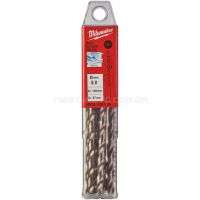 Свердло по металу HSS-G DIN340, Ø6,0х139х91мм, подовжене, (10шт) MILWAUKEE 4932430336