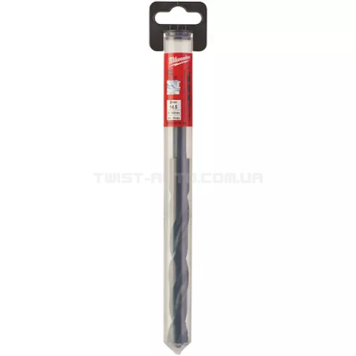Свердло по металу HSS-R DIN 338, Ø14,5х169х108 мм (з проточеним хвостовиком), MILWAUKEE 4932373320 Свердло по металу HSS-R DIN 338, Ø14,5х169х108 мм (з проточеним хвостовиком), MILWAUKEE 4932373320