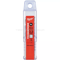 Свердло по металу THUNDERWEB HSS-G DIN338, Ø3,3х65х36мм, (10шт)  MILWAUKEE 4932459842