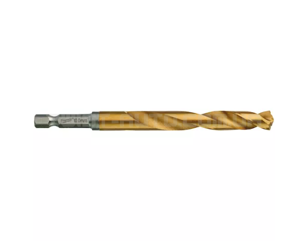 Сверло по металлу RedHEX SHOCKWAVE™ HSS-TiN Ø10,0х120х76мм, (5шт) MILWAUKEE  4932478184