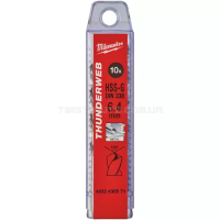 Свердло по металу THUNDERWEB HSS-G DIN338, Ø6,4x101x63 мм (10 шт) MILWAUKEE 4932430571 Свердло по металу THUNDERWEB HSS-G DIN338, Ø6,4x101x63 мм (10 шт) MILWAUKEE 4932430571