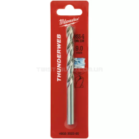 Свердло по металлу THUNDERWEB HSS-G DIN 338, Ø9,0x125x81 мм, MILWAUKEE 4932352365 Свердло по металлу THUNDERWEB HSS-G DIN 338, Ø9,0x125x81 мм, MILWAUKEE 4932352365