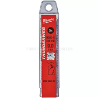 Сверло по металлу THUNDERWEB HSS-G  DIN338, Ø9,0x125х81мм, (5шт) MILWAUKEE  4932352397