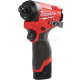 Шуруповерт ударный аккумуляторный бесщёточный  (170 Нм) M12 FID2-202Х (ЗУ+2акк.Х2Ач+HDкейс)  MILWAUKEE  4933479877