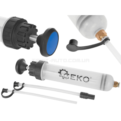 Шприц для робочих рідин 200 мл GEKO G02902