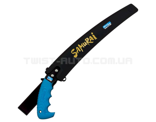 Пила із вигнутим полотном у чохлі, з поясним кріпленням L=330 мм/3 мм Samurai GCM-330-MH (Японія)