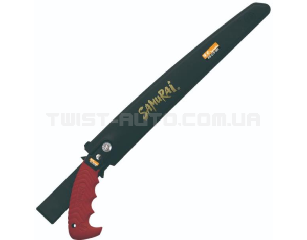 Пила з прямим полотном у чохлі, з поясним кріпленням (L=300 мм/3 мм) SAMURAI KS-300-MH (Японія)