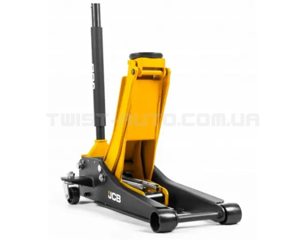 Домкрат підкатний, низькопрофільний, двопоршневий 3 т, min 75 мм -max 505 мм JCB Tools JCB-TH33013 Домкрат підкатний, низькопрофільний, двопоршневий 3 т, min 75 мм -max 505 мм JCB Tools JCB-TH33013