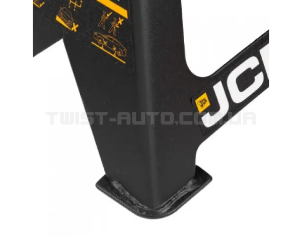 Ремонтні упори під машину 3т 303-438мм з додатковим фіксатором 2шт. JCB Tools JCB-TH53003E Ремонтні упори під машину 3т 303-438мм з додатковим фіксатором 2шт. JCB Tools JCB-TH53003E