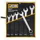 Набір ключів рожково-накидних в чохлі 6 од. (33-50 мм) JCB Tools JCB-5061P