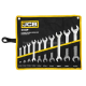 Набір рожкових ключів в чохлі 10 од. (6-27 мм) JCB Tools JCB-5102P